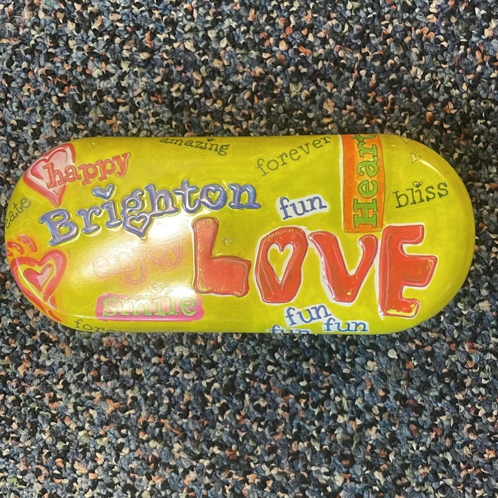 Brighton Love Sunglasses Tin Case in Bright Green